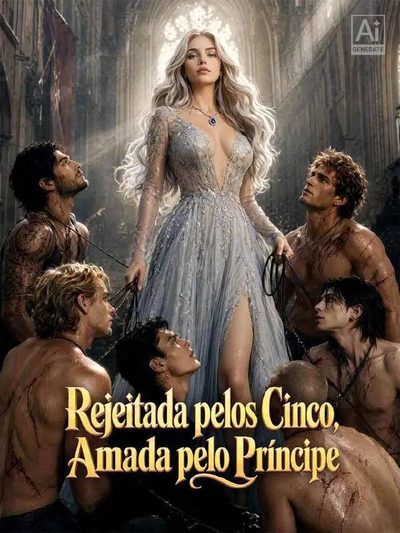 Capa da minisserie Rejeitada Pelos Cinco, Amada Pelo Príncipe