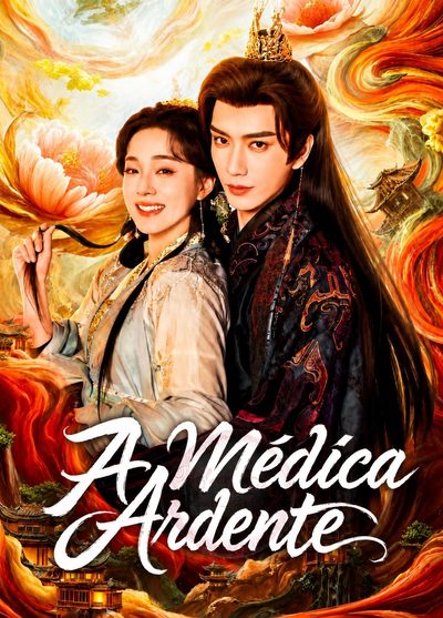 Capa da minisserie A Médica Ardente