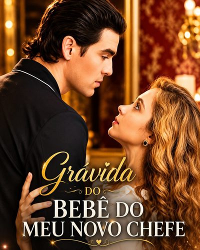 Capa da minisserie Grávida do Bebê do Meu Novo Chefe