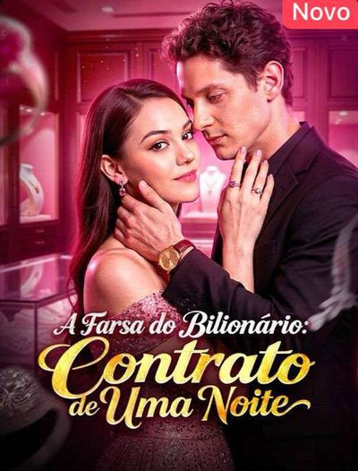 Capa da minisserie A Farsa do Bilionário Contrato de uma Noite