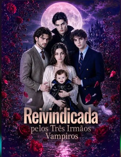 Capa da minisserie Reivindicada Pelos Três Irmãos Vampiros