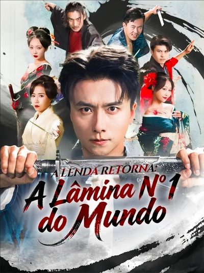 Capa da minisserie A Lenda Retorna: a Lâmina N 1 do Mundo