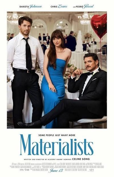 Capa da minisserie Amores Materialistas | Materialists