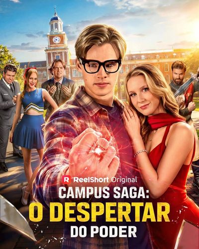 Capa da minisserie Campus Saga: o Despertar do Poder