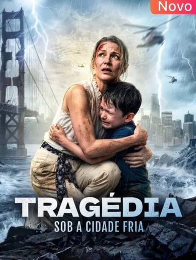 Capa da minisserie Tragédia sob a Cidade Fria