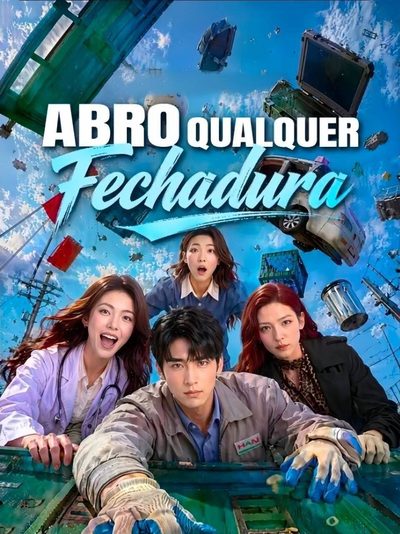 Capa da minisserie Abro Qualquer Fechadura
