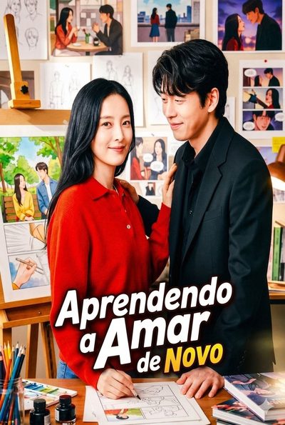 Capa da minisserie Aprendendo a Amar de Novo