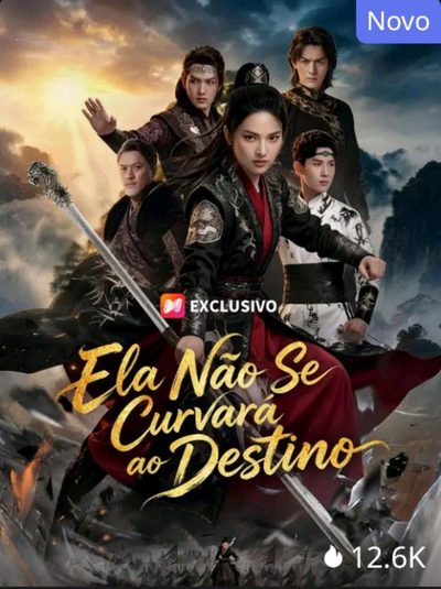 Capa da minisserie Ela Não Se Curvará ao Destino