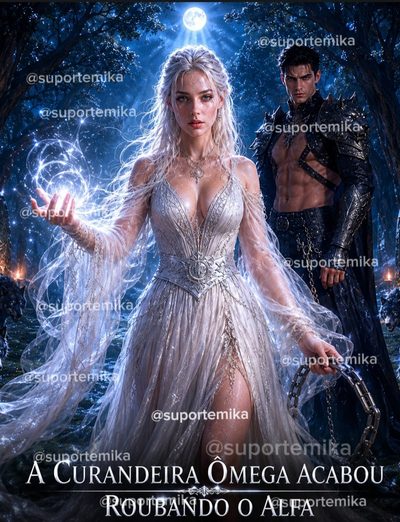 Capa da minisserie A Curandeira Ômega Acabou Roubando o Alfa