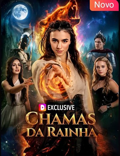 Capa da minisserie Chamas da Rainha