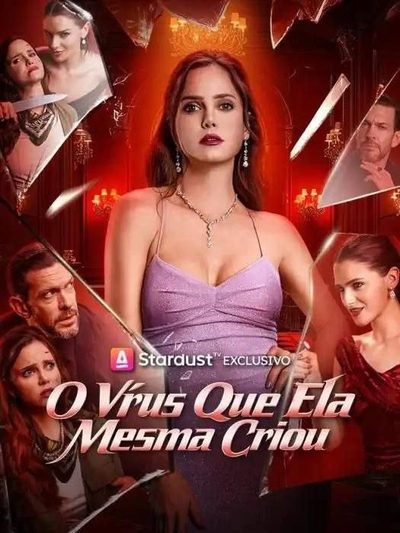 Capa da minisserie O Vírus que Ela Mesmo Criou