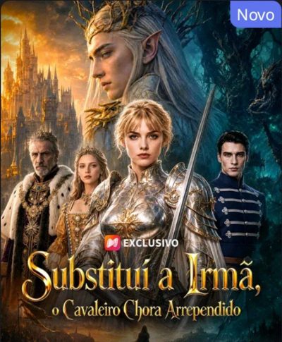 Capa da minisserie Substituí a Irmã, o Cavaleiro Chora Arrependido