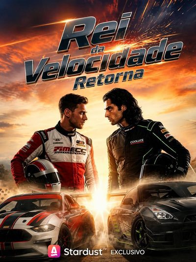 Capa da minisserie Rei da Velocidade Retorna