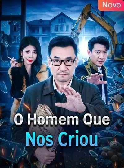 Capa da minisserie O Homem que nos Criou