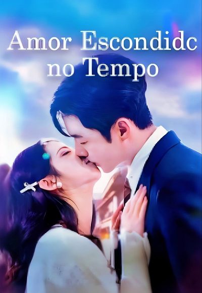 Capa da minisserie Amor Escondido no Tempo