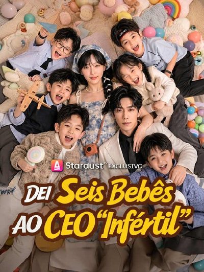 Capa da minisserie Dei Seis Bebês com o Ceo "infértil"