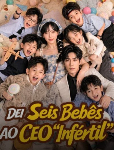 Capa da minisserie Dei Seis Bebês com o Ceo
