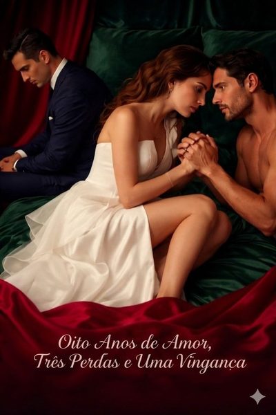 Capa da minisserie Oito Anos de Amor, Três Perdas e uma Vingança