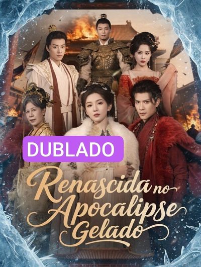 Capa da minisserie Renascida no Apocalipse Gelado