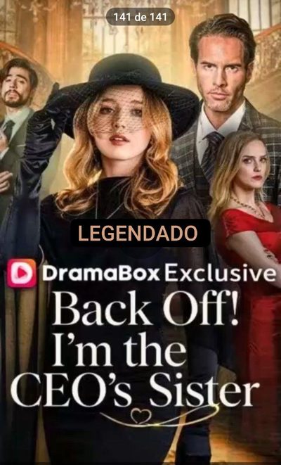 Capa da minisserie Afastem-se! Eu Sou a Irmã do Ceo!/