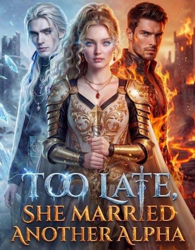 Capa da minisserie Tarde Demais, Ela Se Casou com Outro Alfa/