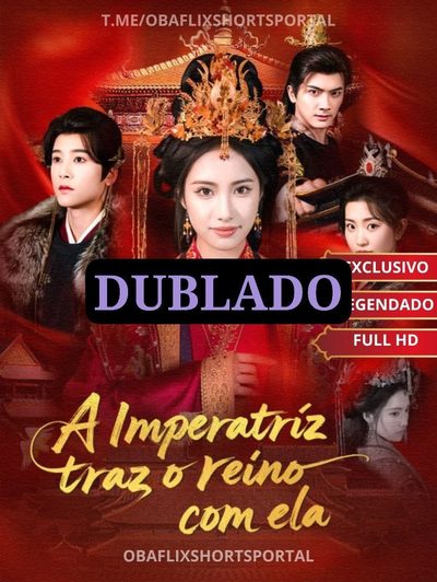 Capa da minisserie A Imperatriz Traz o Reino com Ela