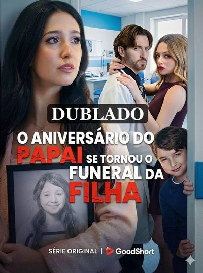 Capa da minisserie O Aniversário do Papai Se Transformou no Funeral da Filha