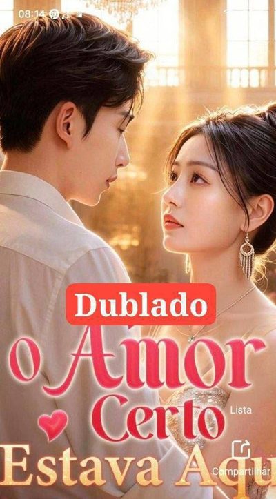 Capa da minisserie O Amor Certo Estava Aqui