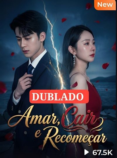 Capa da minisserie Amar, Cair e Recomeçar