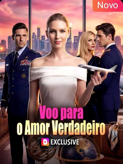 Capa da minisserie Voo para o Amor Verdadeiro