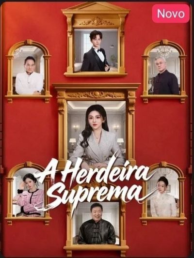 Capa da minisserie A Herdeira Suprema
