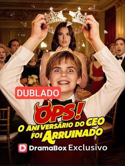 Capa da minisserie Ops o Aniversário do Ceo Foi Arruinado