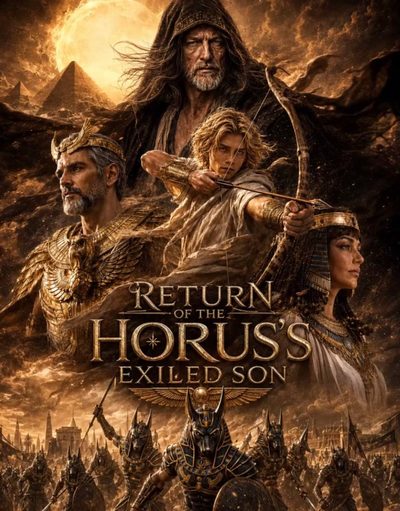 Capa da minisserie O Regresso de Horus: o Filho Exilado