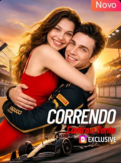 Capa da minisserie Correndo Contra o Vento