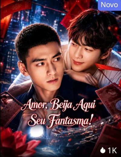 Capa da minisserie Amor, Beija Aqui Seu Fantasma!