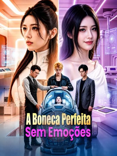 Capa da minisserie A Boneca Perfeita sem Emoções