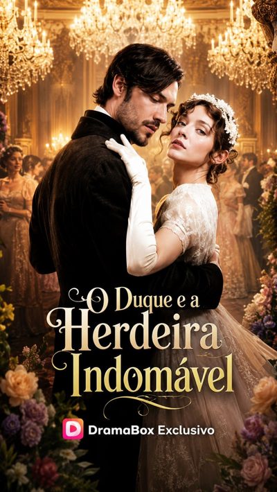 Capa da minisserie O Duque e a Herdeira Indomável