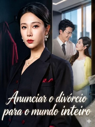 Capa da minisserie Anunciar o Divórcio para o Mundo Inteiro