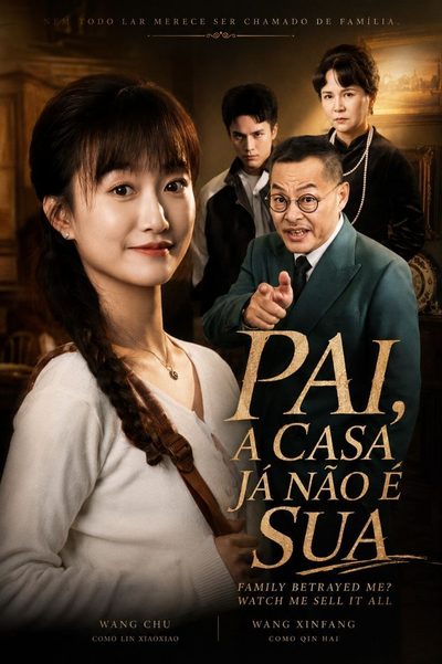 Capa da minisserie Pai, a Casa Já Não É Sua