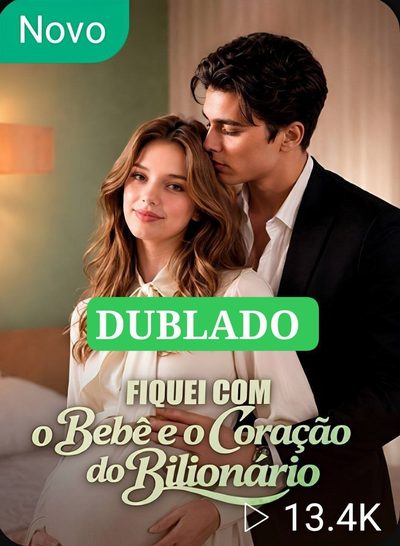Capa da minisserie Fiquei com o Bebê e o Coração do Bilionário